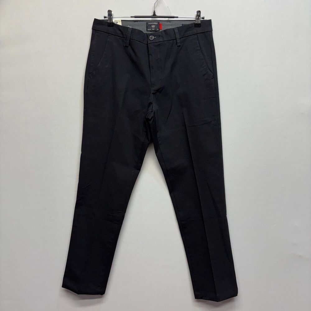 NWT Dockers Men Smart 360 Flex Workday Khaki Pants Size 33x32 Slim Fit D101 -28